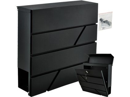 Poštovní schránka Jana antracit